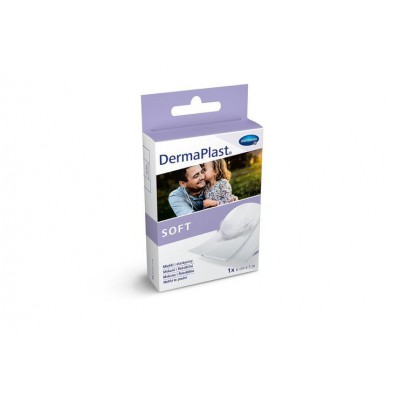 Miniaturka artykułu - Plastry DERMAPLAST Soft 6cmx1m, 1 szt.