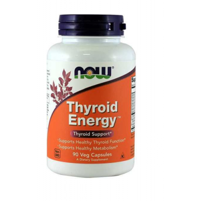 Miniaturka artykułu - NOW Thyroid Energy Wsparcie Tarczycy, 90 kaps.