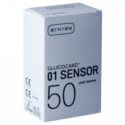 Miniaturka artykułu - Glucocard 01 sensor Paski testowe, 50szt.