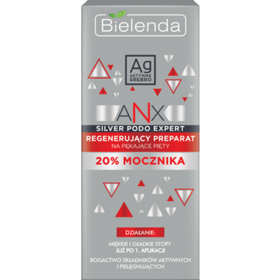 Miniaturka artykułu - BIELENDA ANX PODO EXPERT Regenerujący preparat na pękające pięty, 50g