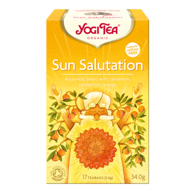 Miniaturka artykułu - YOGI TEA herbata Sun Salutation, 17x2.0g 8%VAT