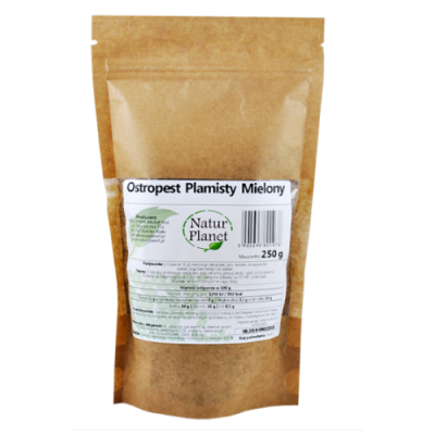 Miniaturka artykułu - NATUR PLANET Ostropest plamisty mielony VAT 5%, 250g