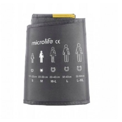 Miniaturka artykułu - MICROLIFE Mankiet Rękaw Do Ciśnieniomierzy M 22-32cm, Czarny