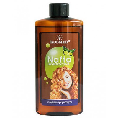 Miniaturka artykułu - KOSMED Nafta kosmetyczna z olejem rycynowym, 150ml