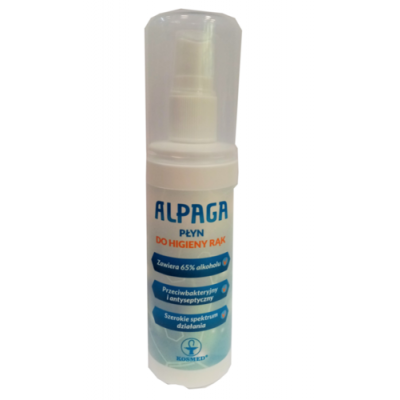 Miniaturka artykułu - KOSMED ALPAGA Płyn do higieny rąk, 100 ml