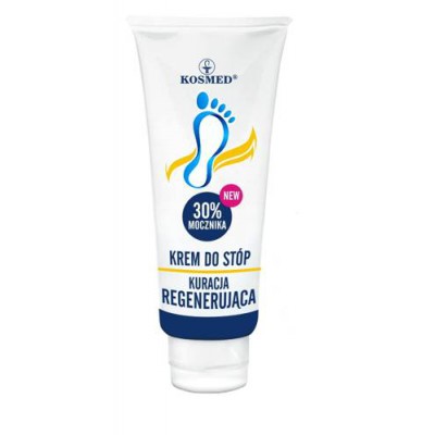 Miniaturka artykułu - KOSMED Krem do st&oacute;p z mocznikiem 30%, 75ml