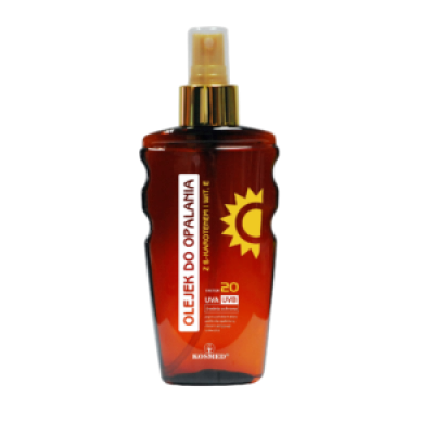 Miniaturka artykułu - KOSMED Olejek do opalania SPF 20, 150ml