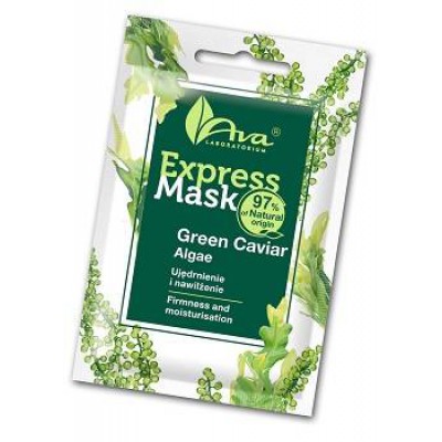 Miniaturka artykułu - AVA Express Mask zielony kawior i algi, 7ml