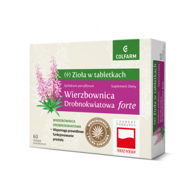 Miniaturka artykułu - COLFARM Wierzbownica drobnokwiatowa forte, 60 tabl.