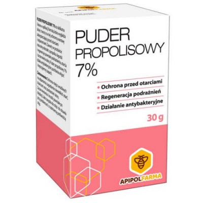 Miniaturka artykułu - Puder propolisowy 7%, 30g