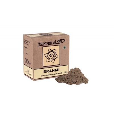 Miniaturka artykułu - AUROSPIRUL Brahmi proszek, 100g