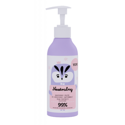 Miniaturka artykułu - YOPE Płyn do higieny intymnej dla dzieci - bezzapachowy, 300 ml