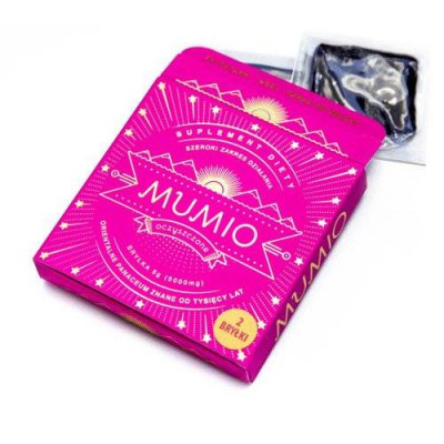 Miniaturka artykułu - Mumio oczyszczone bryłka 2x5g 8%