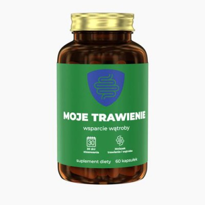 Miniaturka artykułu - NOBLE HEALTH MOJE TRAWIENIE, 60 kapsułek
