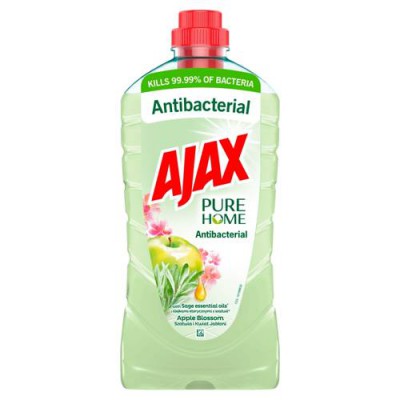 AJAX PURE HOME Płyn do czyszczenia i dezynfekcji powierzchni - szałwia i kwiat jabłoni ,1L