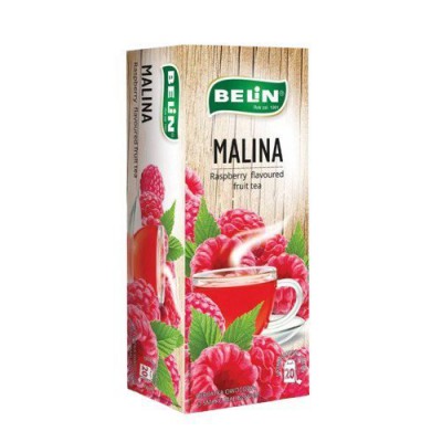Miniaturka artykułu - BELIN Herbatka malina, 20 torebek