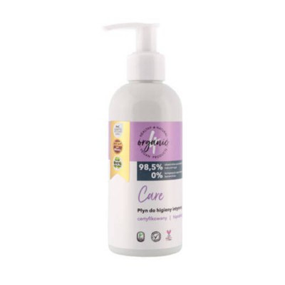Miniaturka artykułu - 4ORGANIC Płyn do higieny intymnej Care, 200ml