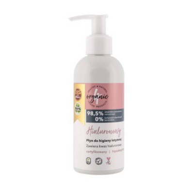4ORGANIC Płyn do higieny intymnej Hialuronowy, 200ml