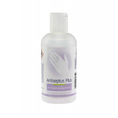 Miniaturka artykułu - ANTISEPTUS PLUS Płyn do dezynfekcji, 200ml