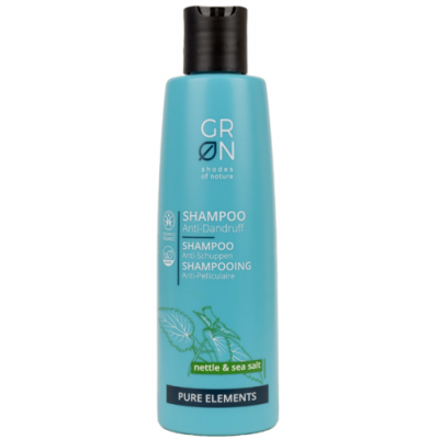 Miniaturka artykułu - GRN Pure Elements Pokrzywa & S&oacute;l Morska Szampon, 250ml