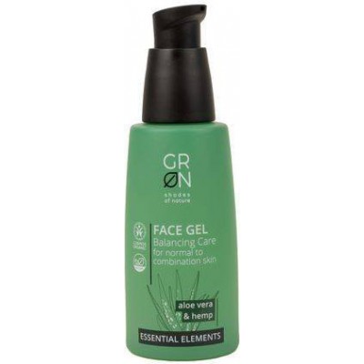 Miniaturka artykułu - GRN Essenial Elements Aloes & Olej konopny Żel do mycia twarzy, 50ml