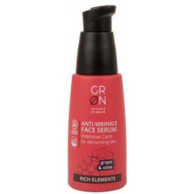 Miniaturka artykułu - GRN Rich Elements Winogrona & Oliwa Serum przeciwzmarszczkowe, 30ml