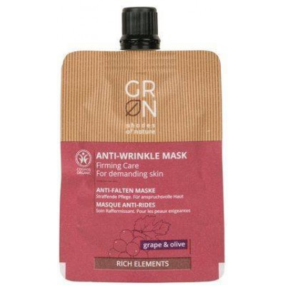 Miniaturka artykułu - GRN Rich Elements Winogrona & Oliwa Maska przeciwzmarszczkowa, 40ml