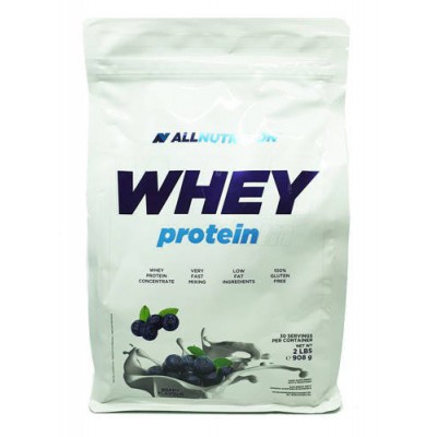 Miniaturka artykułu - Allnutrition Whey Protein Blueberry, 908g