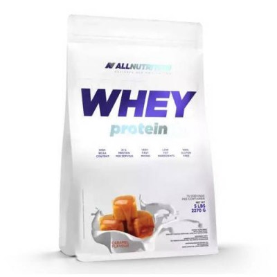 Miniaturka artykułu - Allnutrition Whey Protein Caramel, 908g