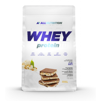 Miniaturka artykułu - Allnutrition Whey Protein Nougat, 908g
