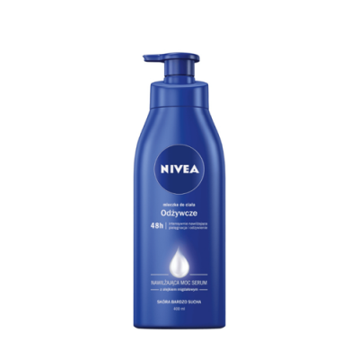 Miniaturka artykułu - NIVEA Odżywcze mleczko do ciała z pompką, 400 ml