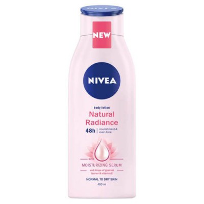 Miniaturka artykułu - NIVEA Natural Radiance Balsam do ciała, 400 ml