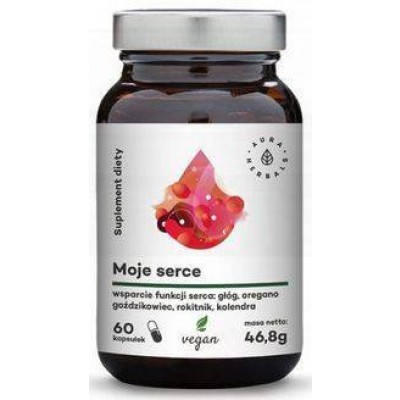 Miniaturka artykułu - AURA HERBALS Moje Serce, 60 kapsułek
