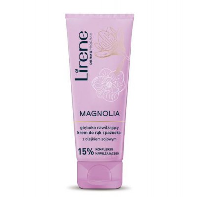 Miniaturka artykułu - LIRENE MAGNOLIA Nawilżający krem do rąk, 75ml