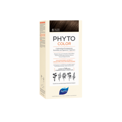 Miniaturka artykułu - PHYTO PHYTOCOLOR Farba do włos&oacute;w 6 Ciemny Blond