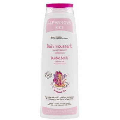 Miniaturka artykułu - ALPHANOVA KIDS Princesse Bio Płyn do kąpieli dla dziewczynek, 250ml