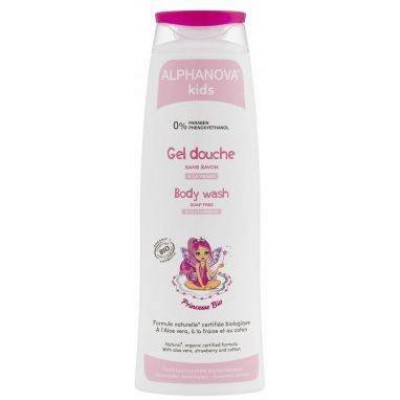 Miniaturka artykułu - ALPHANOVA KIDS Princesse Bio Żel do mycia ciała, 250ml