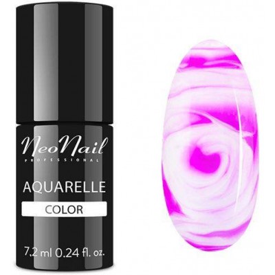 Miniaturka artykułu - NeoNail Lakier Hybrydowy Fuchsia Aquarelle 5506, 7,2ml