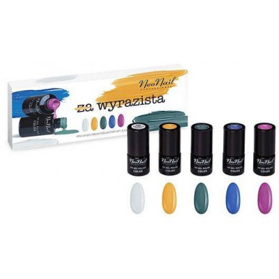Miniaturka artykułu - NeoNail WYRAZISTA Zestaw lakier&oacute;w hybrydowych 7698