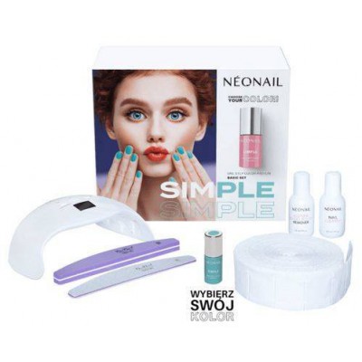 Miniaturka artykułu - NeoNail Zestaw SIMPLE One Step Color Protein BASIC Starter Set 7919