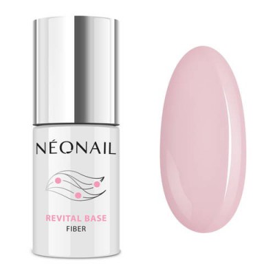Miniaturka artykułu - NeoNail Revital Base Fiber Baza hybrydowa - 8171 Creamy Splash, 7,2ml 