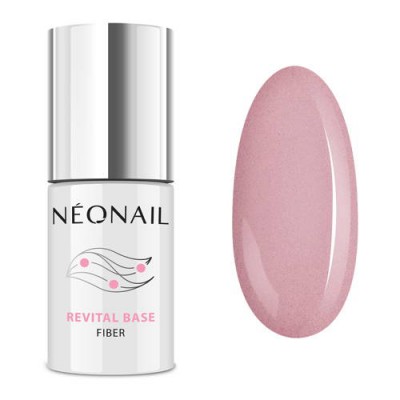 Miniaturka artykułu - NeoNail Baza hybrydowa Revital Base Fiber, 7,2ml 8173-7