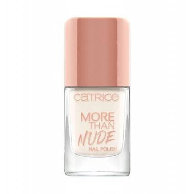 Miniaturka artykułu - CATRICE lakier do paznokci MORE THAN NUDE, 10ml