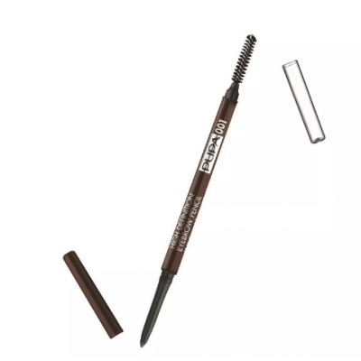Miniaturka artykułu - PUPA Kredka do brwi High Definition Eyebrow Pencil 001, 1g