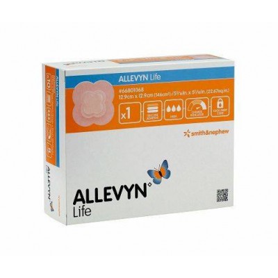 Miniaturka artykułu - Opatrunek ALLEVYN Life 12,9x12,9cm, 1szt.