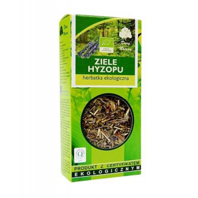 Zdjęcie produktu - DARY NATURY Herbatka Ekologiczna Ziele Hyzopu, 50g