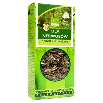 Miniaturka artykułu - DARY NATURY Herbatka Ekologiczna Dla Nerwus&oacute;w, 50g