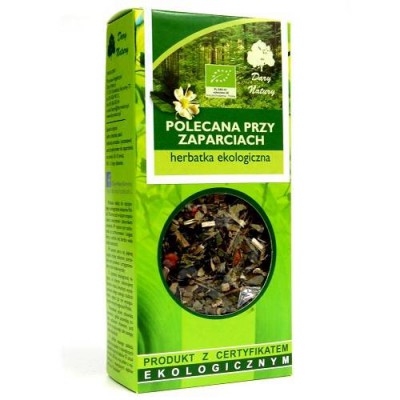 Miniaturka artykułu - DARY NATURY Herbatka Ekologiczna Polecana przy Zaparciach, 50g