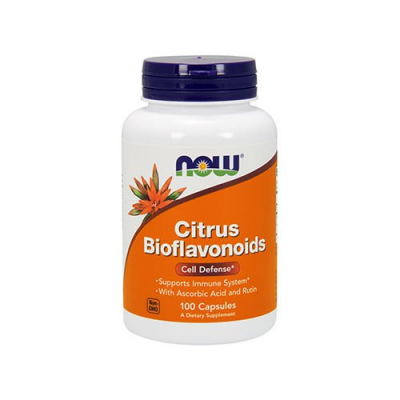 Miniaturka artykułu - NOW Bioflawonoidy cytrusowe 700 mg, 100 kapsułek