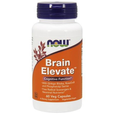 Miniaturka artykułu - Now Foods Brain Elevate, 60 kaps.